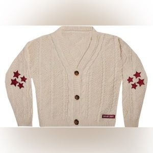 NWOT Real Taylor Swift Red Cardigan Large